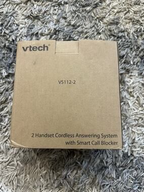 Vtech VS112-2 Handset Cordless Answering System with Smart Call Blocker